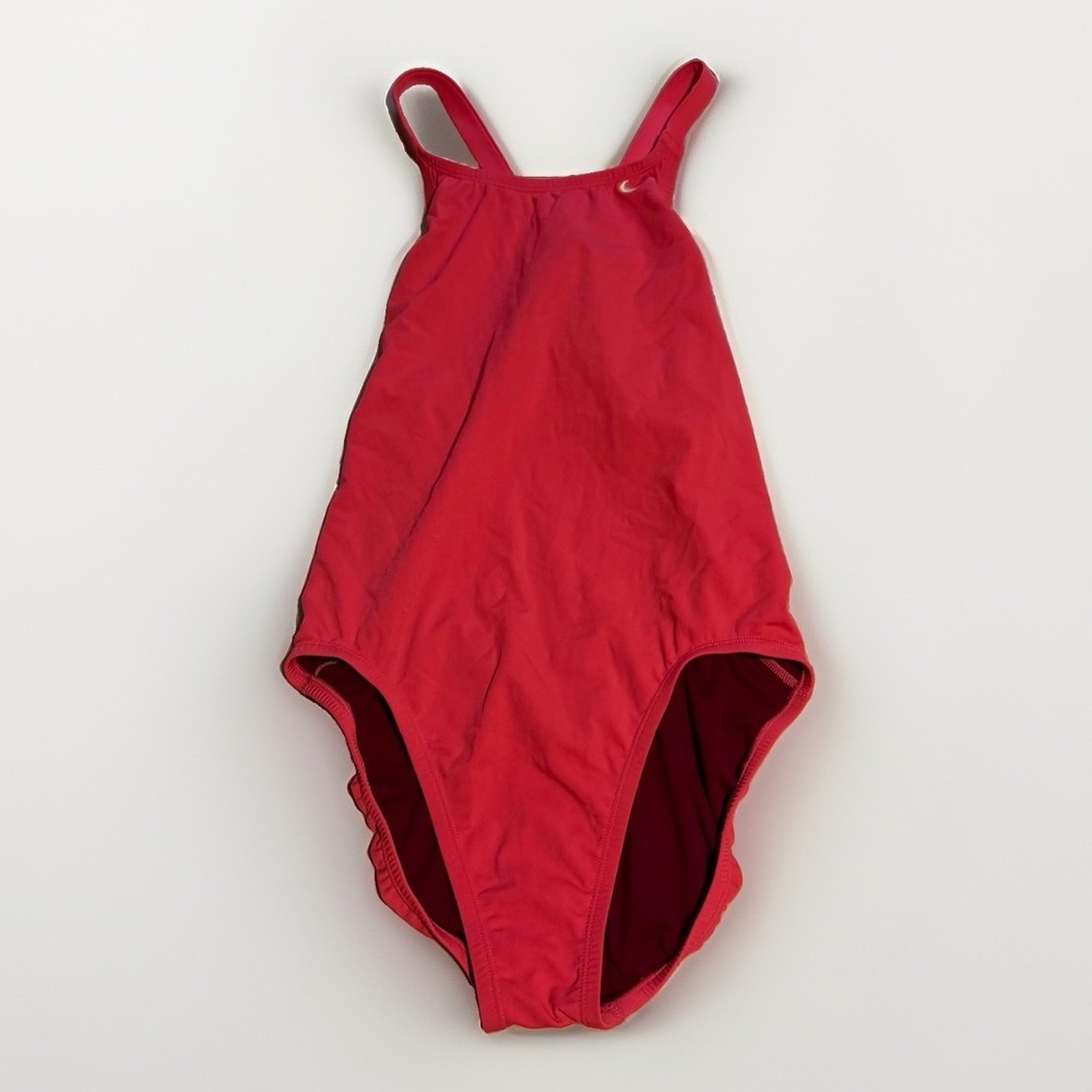Nike Hydrastrong One Piece Training Swimsuit Pink Women's 12 - Picture 2 of 10